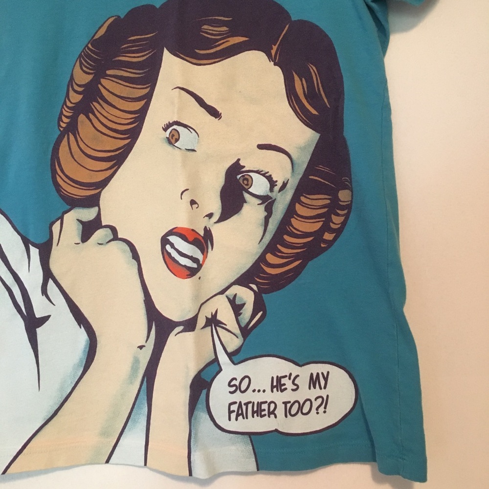 Women’s Novelty Star Wars T-Shirt Medium,  Used - Picture 1 of 4